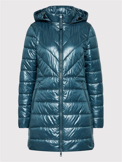 calvin klein daunenjacke damen blau